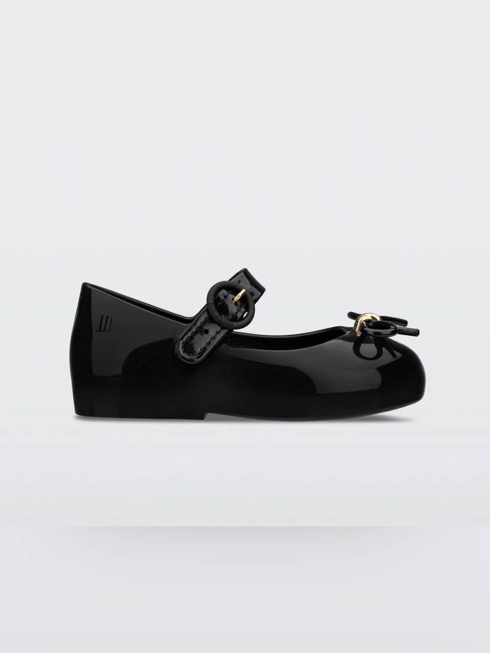 EUC Mini Melissa Sweet Gum Ballerina Flats Sz 12